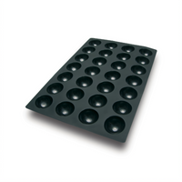 Silikomart 28-Cavity Semi-Sphere Baking Mold