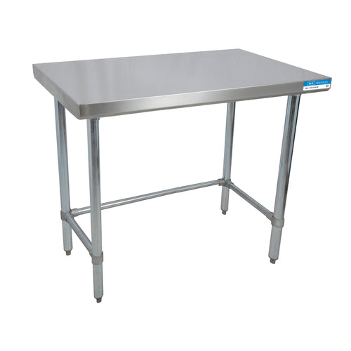 BK Resources QVTOB-3630 Stainless Steel Prep Tables