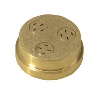 Omcan #23 Tagliatelle Brass Pasta Die, 2.5 mm