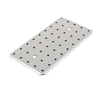 Vollrath Super Pan V Stainless Steel False Bottom for 2/4 Size Steam Table Pan
