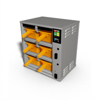 Duke ReadyFlex RFHU-32-4 3 High, 2 Wide Hot Holding Cabinet for 4-Inch Deep Pans