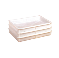 18 x 26 x 3-1/8 Inch Dough Box, Teflon Co-Polymer, Warm White