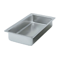Vollrath Full-Size Stainless Steel Water/Spillage Pan with Dripless Bead