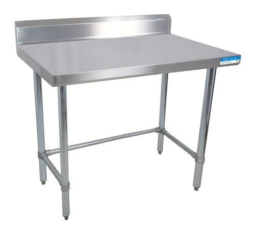 BK Resources QVTR5OB-7230 Stainless Steel Prep Tables