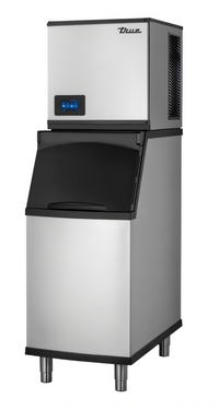 True Ice Series 22-Inch Wide Half Size Cube Self-Contained Air-Cooled Ice Maker, 443 lb. per Day