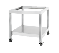 Garland 36-Inch Stainless Steel Equipment Stand with Tubular Legs and Undershelf