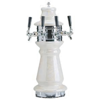 Micro Matic Vienna 4-Faucet Countertop Air-Cooled Draft Beer Tower