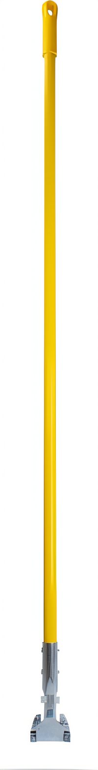 Sparta 60-Inch Fiberglass Dust Mop Handle with Clip-On Connector, Yellow