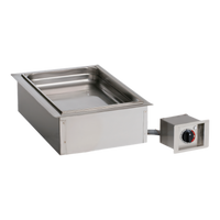 BK Resources E-H11-6 Drop-In Electric Waterless Hot Food Well with Halo Heat