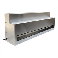 Glastender 24-Inch Two-Tier Lighted Liquor Display for Glass Ice Display Units