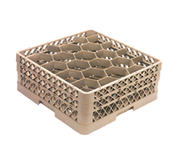 Vollrath Traex Rack Max Full-Size 20-Compartment Glass/Stemware Rack with 2 Extenders