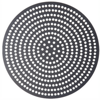 American Metalcraft EZ-Release 20-Inch Tray-Style Super Perforated Aluminum Pizza Pan Disk