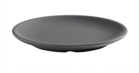 American Metalcraft Mix & Matte 6-Inch Round Gray Matte Melamine Coupe Plate