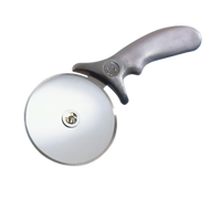 2 3/4-Inch Wheel Pizza Cutter with One-Piece Plastic Handle and Stainless Steel Wheel