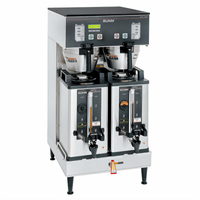 BUNN BrewWISE Dual Soft Heat Satellite Coffee Brewer with Smart Funnel, 2-Server Capacity