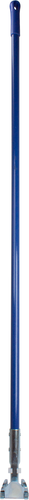 Sparta 60-Inch Fiberglass Dust Mop Handle with Clip-On Connector, Blue