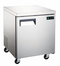 Hurakan by Equip.me 27-Inch Undercounter Refrigerator, 1-Door, 6.3 Cu. Ft., Stainless Steel