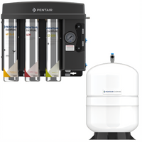 Everpure EZ-RO 200/5G-BL Reverse Osmosis Water Filtration System, 200 GPD, 5-Gallon Tank