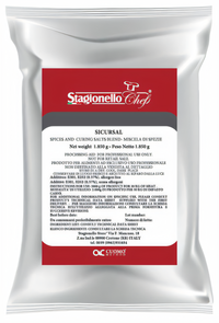 Omcan USA Rapid Fermentation Curing Salt and Spice Blend for Cured Salami, 1.85 kg Bag