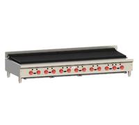 Wolf Achiever 72-1/2-Inch Countertop Radiant Gas Charbroiler, 13-Burner