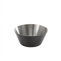 American Metalcraft Black Round Satin Stainless Steel Sauce Cup, 1-1/2 oz.