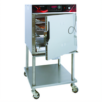 Cres Cor Mobile Stainless Steel Smoker Cook/Hold Cabinet with Programmable LED Controls, 9-Rack Capacity