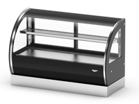 Vollrath 36-Inch Curved Countertop Refrigerated Deli Display Case, Full Service