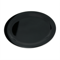 Dallas Ware® 10.2-Inch Round Melamine Dinner Plate, Black