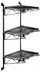 Thumbnail image #1 for Quantum Wall-Mounted Cantilever Starter Unit with 3 Wire Shelves