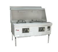 Town Equipment E-4-SS EcoDeck Wok Ranges