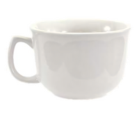 Crestware AL24 Alpine White Coffee Mugs & Cups Case of 2