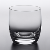 Lucaris Shanghai Soul Double Rock Glass, 13 oz Clear Glass, Case of 24