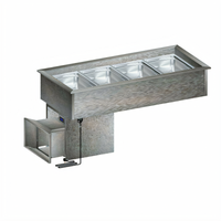 Randell RCP-3N Narrow Drop-In Refrigerated Cold Pan, 3-Pan Capacity