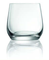Lucaris Hongkong Hip Double Rock Glass, 12.5 oz., Clear