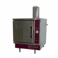 Crown SX-5G3 Single Compartment Countertop Gas Convection Steamer with 5 Pan Capacity