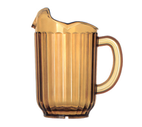 Vollrath Tuffex I Deluxe Three-Lipped Amber Polycarbonate Water Pitcher, 60 oz.