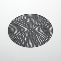 American Metalcraft 14-Inch Perforated Hard Coat Anodized Aluminum Pizza Disk