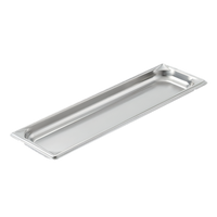 Vollrath Super Pan V 1/2 Size Long Solid Food Pan, 1-1/4 Inch Deep, 1.9 Qt
