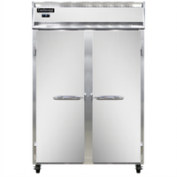 Continental Refrigerator 2FN Two-Section Standard Depth Full-Height Solid Door Reach-in Freezer