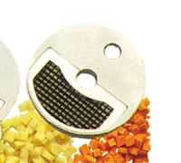 Eurodib TM 8 mm Cube Disc for Commercial Food Processors