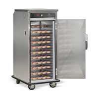 FWE Mobile Insulated Heated Holding Transport Cabinet, 22 Basket / 11 Sheet Pan Capacity