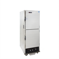 Cres Cor Mobile Humidified Heated Holding Cabinet, 1 Compartment, 11 Sheet Pan Capacity, Aluminum, Dutch Doors