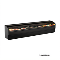 Fusion® Low-Profile Countertop Refrigerated Self-Service Display Case, 51 Inch Wide, Remote DX