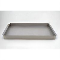 Alto-Shaam Stainless Steel Drip Pan Without Drain for Cook and Hold Ovens, 1-7/8 Inch Deep