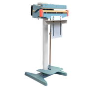 Omcan Automatic Foot Operated Impulse Bag Sealer with 14-Inch Seal Bar, 5 mm Seal Width