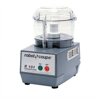 Robot Coupe R101BCLR Commercial Countertop Combination Food Processor and Vegetable Prep Machine, 2.5 Qt, 3/4 HP, 120V