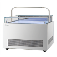 Turbo Air Open Display Self-Service Sandwich & Cheese Deli Merchandiser, 50-1/4 Inch, Self-Contained Refrigeration