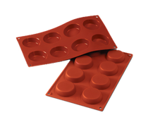 Silikomart 8-Cavity Silicone Flan Mold