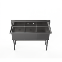 Atosa USA, Inc. SS1818D31D18 Mixrite Compartment Sinks