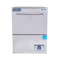 Jackson DishStar HT-E-SEER Undercounter High-Temperature Sanitizing Dishwasher with Steam Elimination and Energy Recovery
